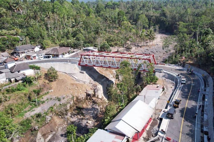 Kementerian PUPR RI Rampungkan Perbaikan Jembatan Kali Glidik II