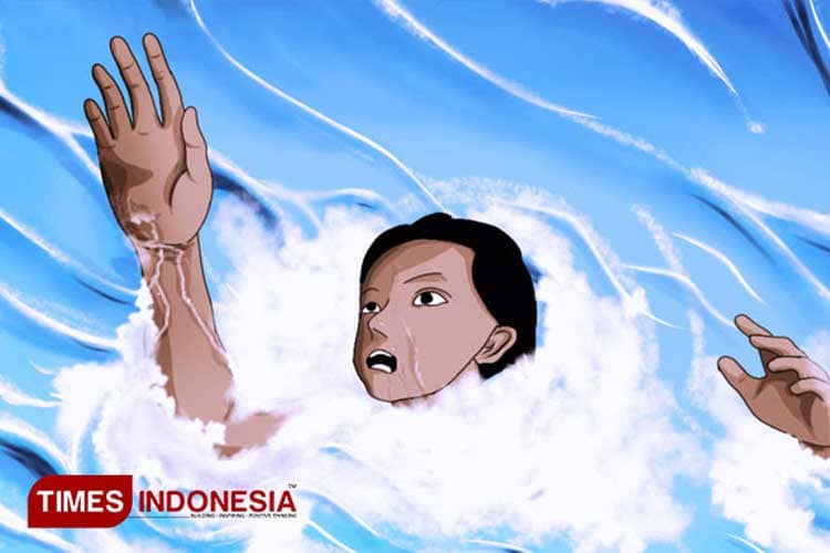Remaja SMPN 3 Yosowilangun Meninggal Terseret Air Sungai Bondoyudo Lumajang