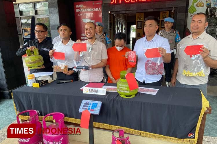 Polisi Tangkap Pelaku Penjual Elpiji Oplosan di Malang, Bermula dari Laka Kerja