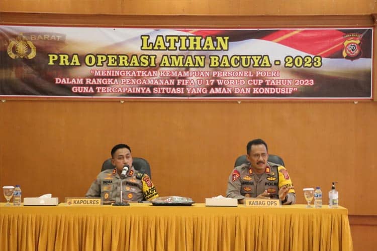 Piala Dunia U-17, Polres Majalengka Siap Gelar Operasi Aman Bacuya Lodaya 2023