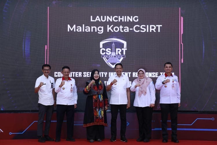 Awasi Keamanan Siber dari Sistem Elektronik, Malangkota-CSIRT Resmi di Launching