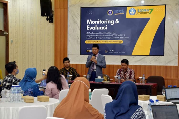 Monev LLDIKTI VII, Rektor UNUJA Ajak Perguruan Tinggi Tapal Kuda Maju Bersama