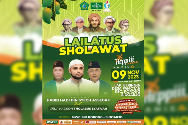 Habib Hadi Assegaf, Lailatus Shalawat di Pasar Rakyat Kampoeng Santri