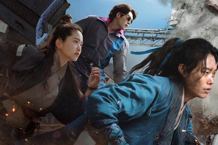 Poster Alienoid 2 Diluncurkan, Kim Tae Ri dan Ryu Jun Yeol Berburu Alien