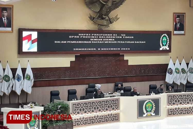 Agendakan Penyampaian Akhir Laporan Hasil Akhir Kerja Komisi IV, DPRD Kaltim Gelar Rapat Paripurna ke-40