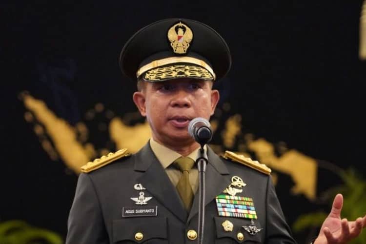Jenderal TNI Agus Subiyanto Disahkan sebagai Calon Panglima TNI