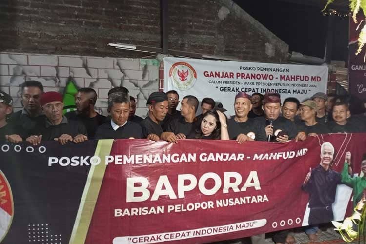 Barisan Pelopor Nusantara Siap Menangkan Ganjar-Mahfud di Sidoarjo