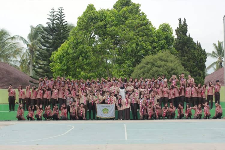 Pramuka Racana Islam Unisma Malang Gelar Bakti Tunas Kelapa 2023 di Kecamatan Dampit Kabupaten Malang