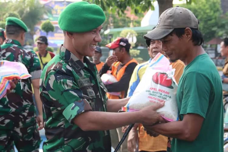 HUT ke-60 Korem 081/DSJ, "Bersama Rakyat Menuju Indonesia Maju"