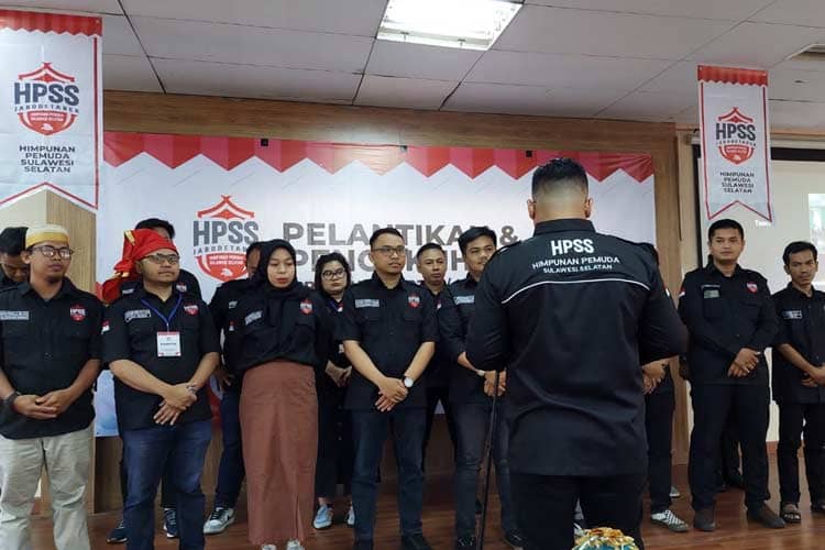 Pengurus Himpunan Pemuda Sulawesi Selatan (HPSS) Se-Jabodetabek Periode 2023-2028 Resmi Dilantik