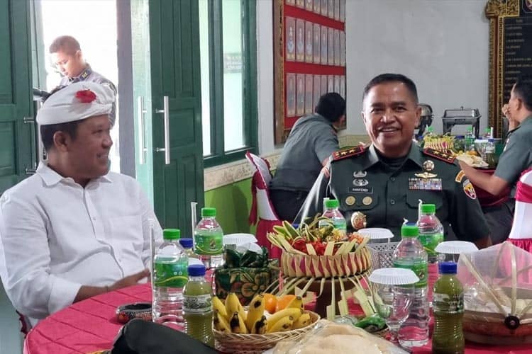 Rangkaian Karya Bakti Kodam IX Udayana, Pangdam Kunjungi Kabupaten Bangli