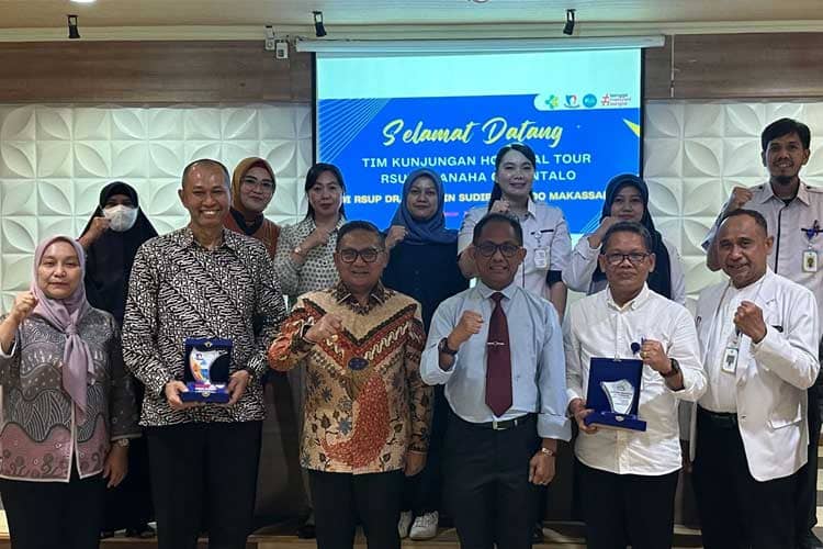 Pemkot Gorontalo Kunjungi RSUP Wahidin Sudirohusodo Makassar
