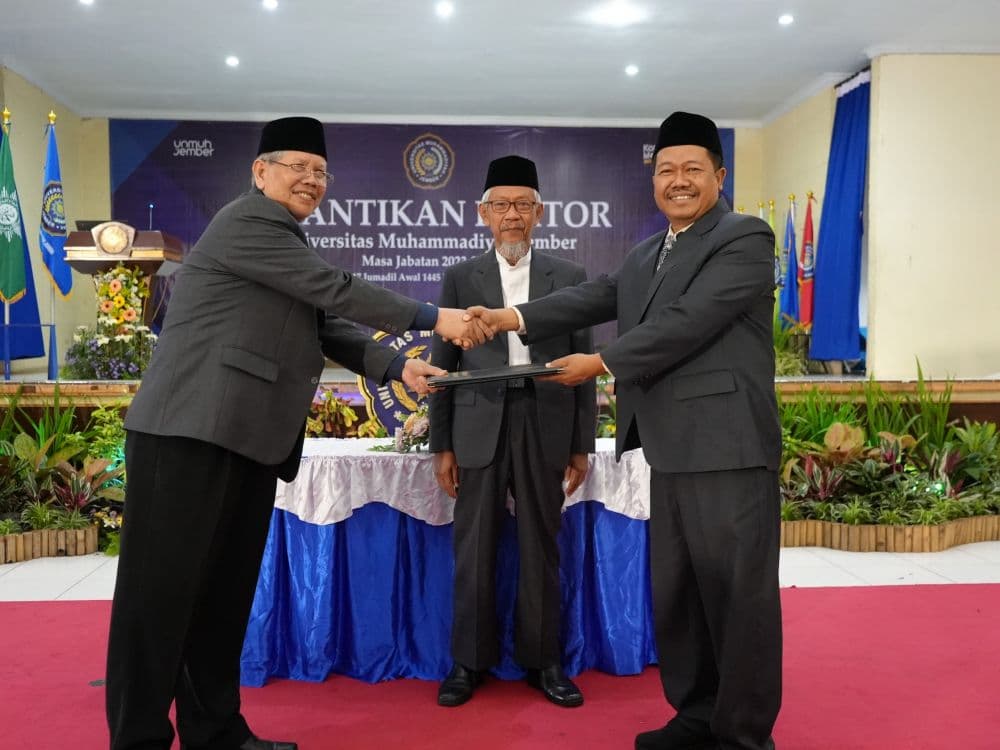 Hanafi Nahkodai Unmuh Jember Kedua Kalinya, PP Muhammadiyah: Niatkan Fastabiqul Khairat