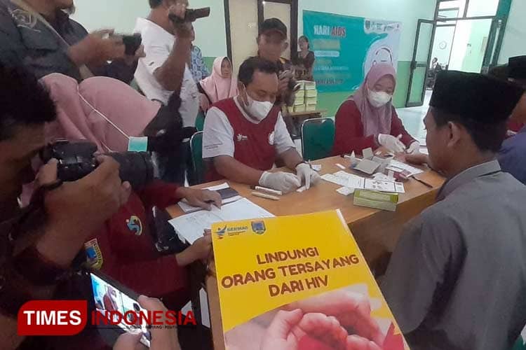 Ratusan Santri Pondok Pesantren di Kudus Sasaran Skrining HIV/Aids