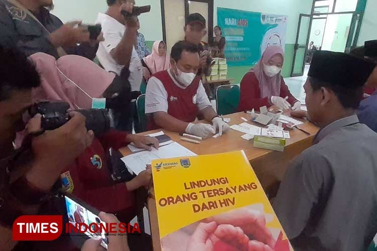 Ratusan Santri Pondok Pesantren di Kudus Sasaran Skrining HIV/Aids