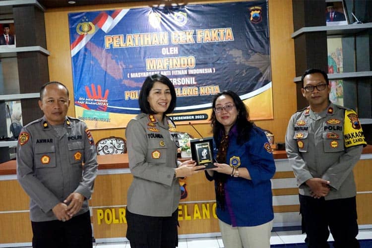 Sinergitas Mafindo dan Polres Magelang Kota dalam Menangkal Hoaks