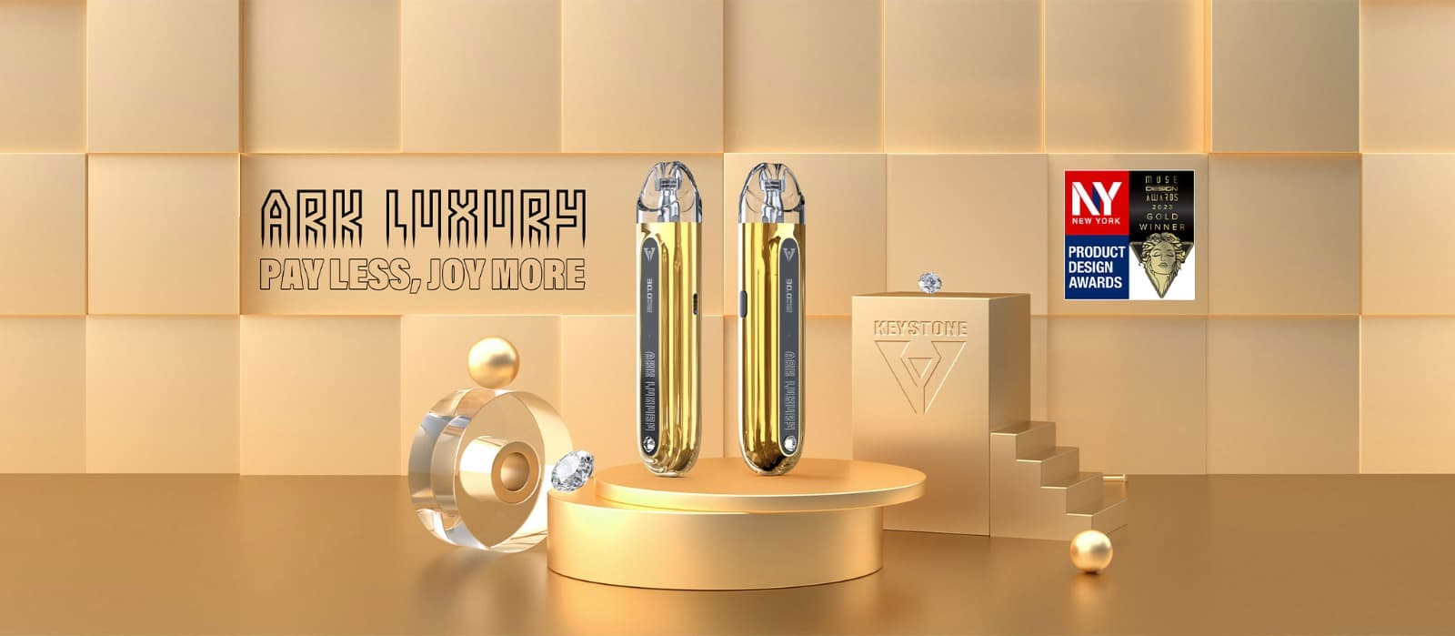 KEYSTONE: ARK Luxury Vape - Puncak Keanggunan Vaping