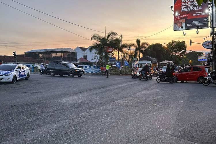 Antisipasi dengan Patroli, Mobilitas Lalin Libur Nataru di Malang Terkendali