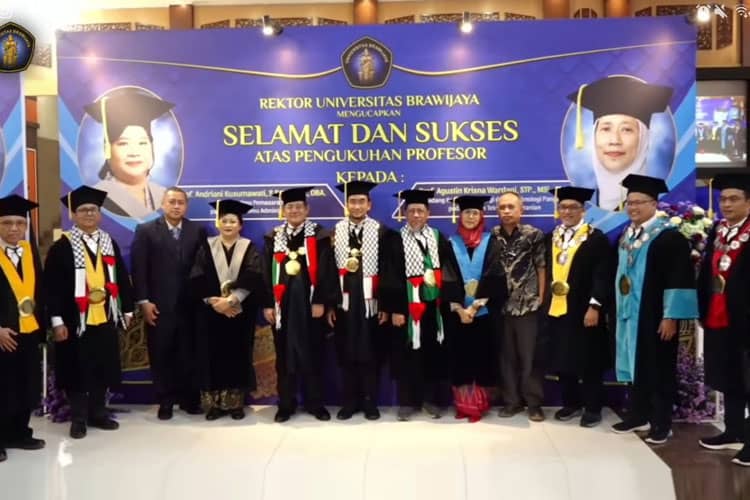 UB Tambah 4 Guru Besar Baru Dari FIA dan FTP