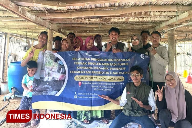 Tim Poultry Fresh Auto Control Unisma Malang Gelar Program Sosio Project Innovilage