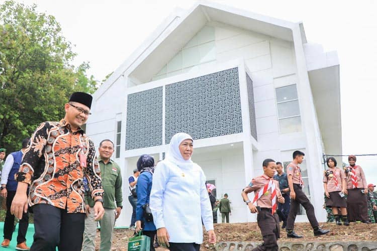Gubernur Khofifah Resmikan Asrama SMAN 5 Taruna Brawijaya, Membangun Karakter Kepemimpinan Siswa