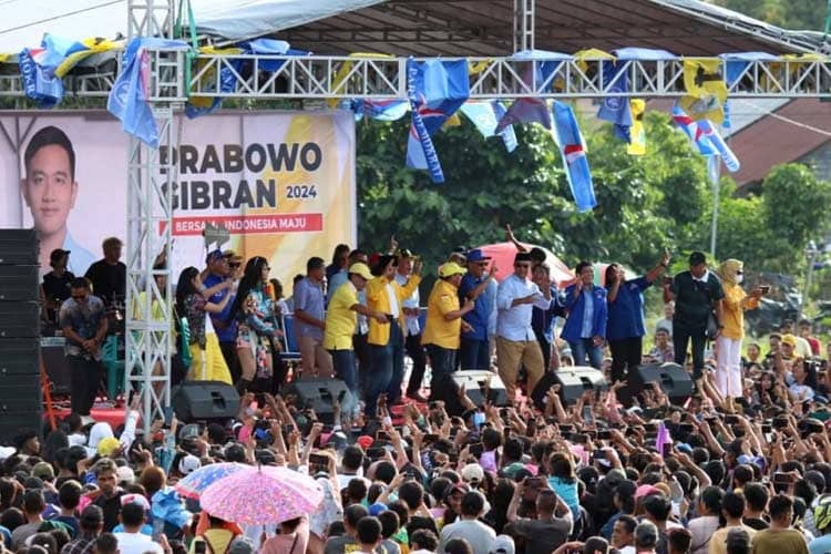 Menangkan Prabowo-Gibran Aliong Mus Ajak Warga Halbar Datang ke TPS dan Coblos Nomor 2
