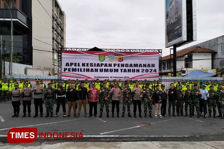 Polres Tasikmalaya Kota Siap Amankan 3.563 TPS