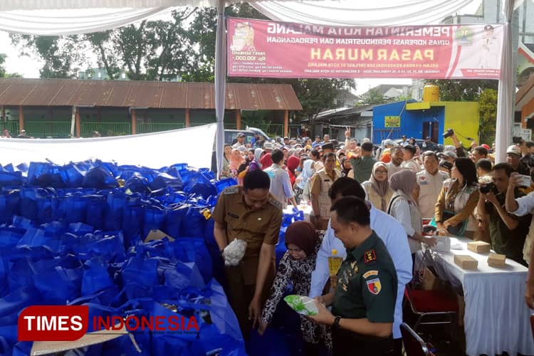 Ribuan Paket Sembako Murah Mulai Digelontor Pemkot Malang