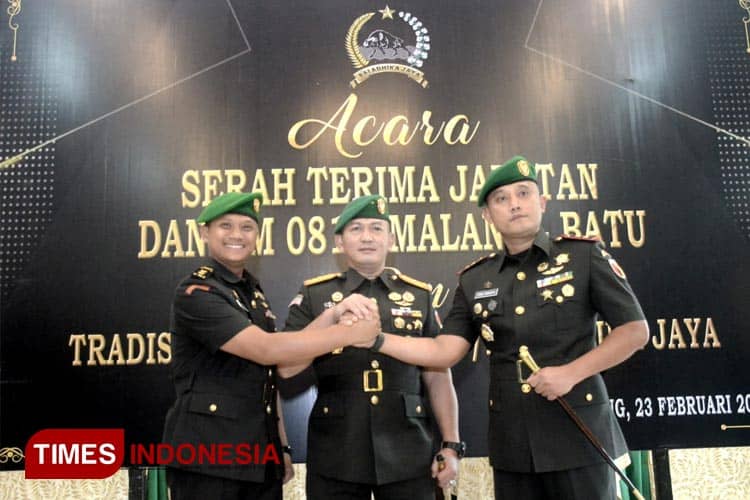 Danrem 083/Bdj Pimpin Serah Terima Jabatan Dandim 0818/Kabupaten Malang-Batu