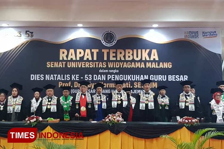 Kado Dies Natalis ke-53, UWG Malang Kukuhkan Gubes Baru Bidang Ilmu Manajemen