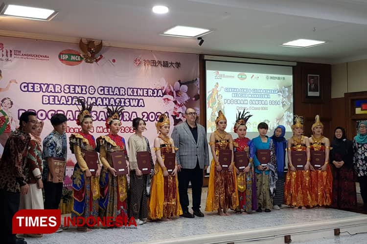 Lewat Program Sakura, Mahasiswa Jepang Pandai Bahasa Indonesia hingga Tari Tradisional