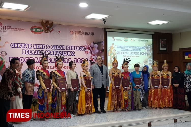 Lewat Program Sakura, Mahasiswa Jepang Pandai Bahasa Indonesia hingga Tari Tradisional