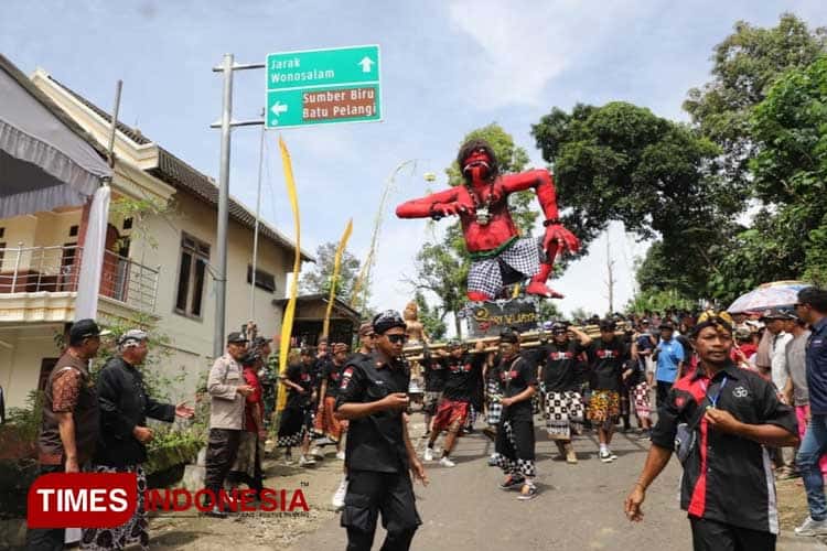 Tradisi Tawur Agung dan Pawai Ogoh-Ogoh Warnai Hari Raya Nyepi di Jombang
