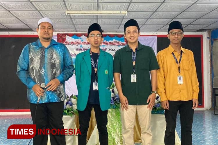 Mahasiswa Unisma Malang Berkenalan Pakai Tiga Bahasa Saat Magang di Sekolah Deenul Islam Thailand