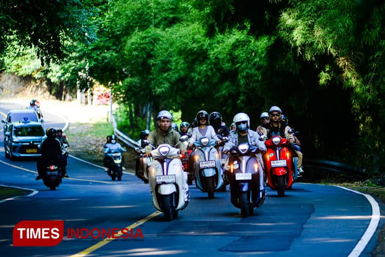 Terbukti! Skuter Matic Yamaha Grand Filano Hybrid Connected Tembus 60 Km per Liter