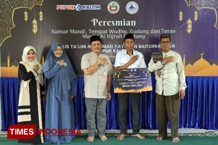 Safari Ramadan MTMY Salurkan Rp782 Juta untuk Perbaikan Sarana Ibadah di Bontang