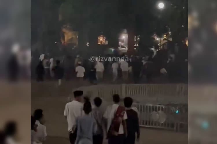 Gegara Petasan, Malam Lailatul Qadar di Malang Berakhir Ricuh