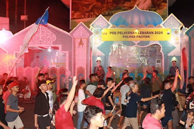 Malam Minggu Terakhir Sebelum Lebaran, Rontek Gugah Sahur di Pacitan Berjalan Lancar