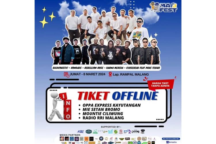 Buka Suara, Pihak Mafest Malang Akui Konser Batal dan Refund Tiket Sudah Berjalan
