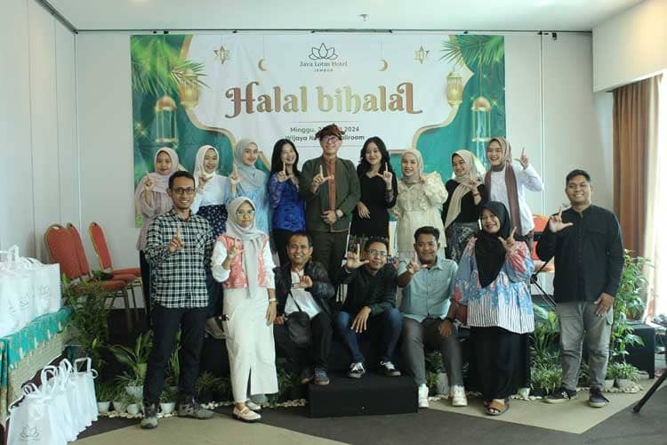Mengintip Serunya Halal Bi Halal Bareng Influencer di Java Lotus Hotel Jember
