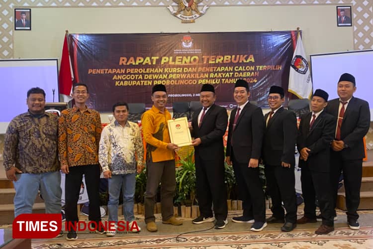 Sah, KPU Kabupaten Probolinggo Tetapkan 50 Caleg Terpilih, 32 di Antaranya Pemain Baru