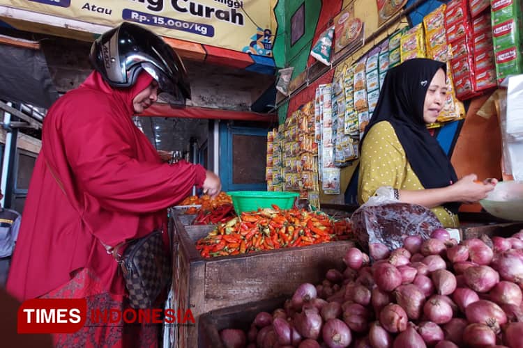 Bikin Ibu-ibu Girang, Harga Bumbu Dapur di Pasar Banyuwangi Kompak Turun