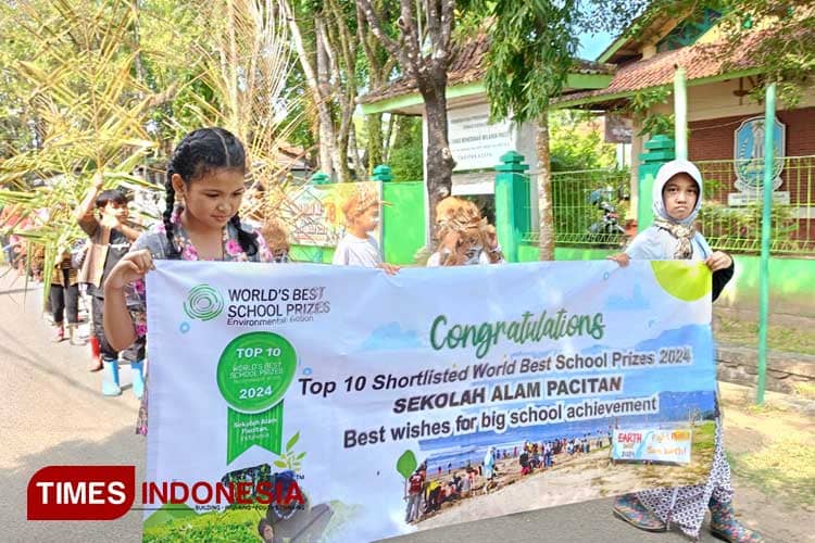 Sekolah Alam Pacitan Berjaya di Kancah Internasional, Masuk Top 10 World's Best School Prize 2024