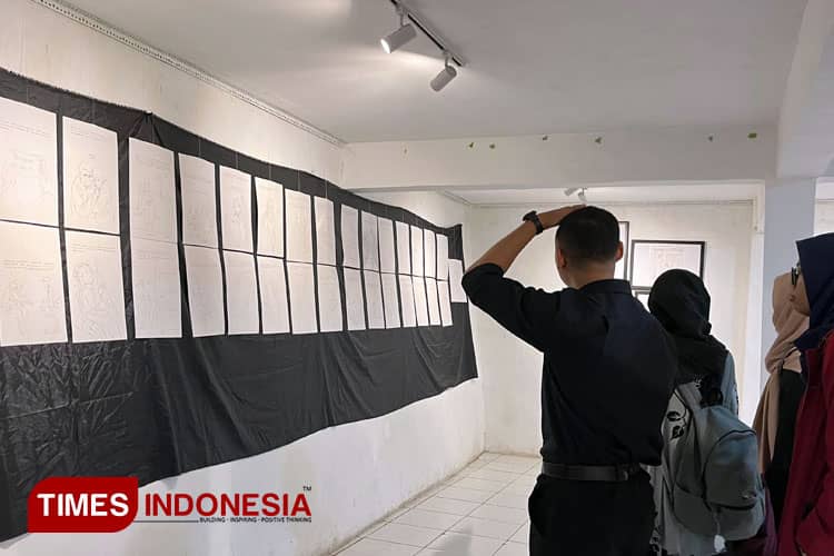 Seniman Ilustrasi Imady Luhur Utomo Gelar Pameran Tunggal Lini Masa di Galeri Artenspace