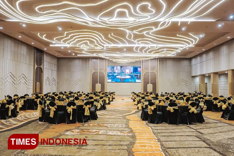 Wajah Baru Grand Ballroom Mercure Surabaya Grand Mirama, Berikan Kesan Mewah Nan Elegan