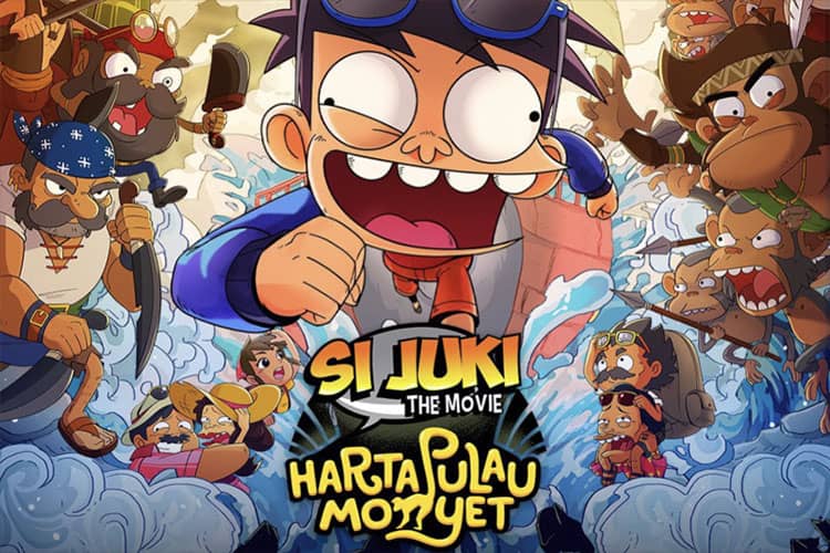 Review Film Animasi Lokal ''Si Juki The Movie: Harta Pulau Monyet''