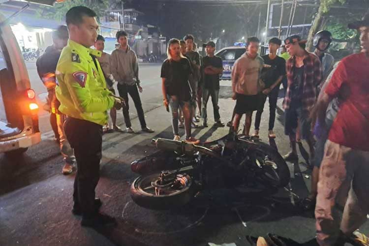Kecelakaan Motor vs Mobil di Kota Malang, Satu Pengendara Tewas Ditempat