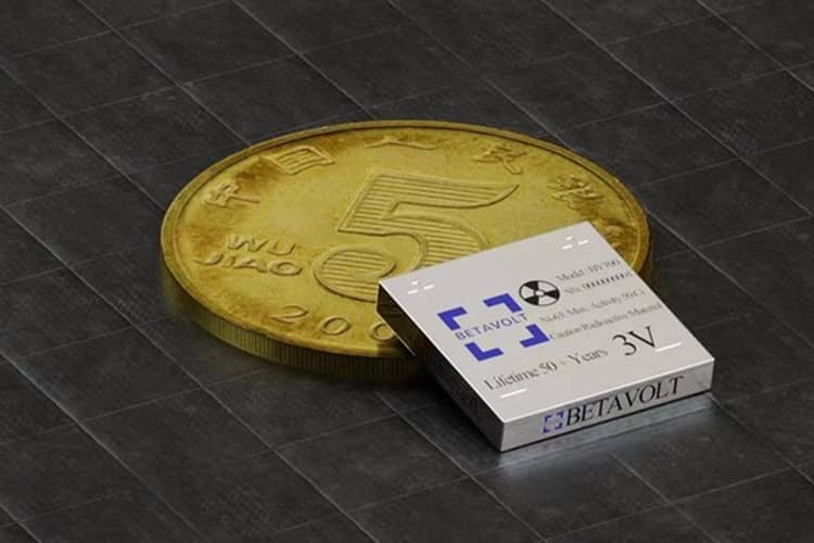 China's Nuclear Battery BETAVOLT 100: Lasting 50 Years