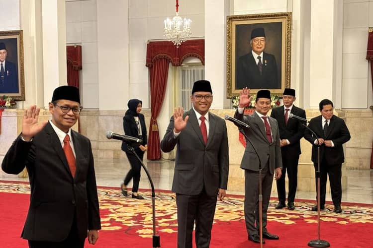 Presiden Jokowi Lantik Thomas Djiwandono Sebagai Wakil Menteri Keuangan