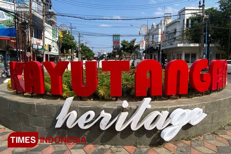 Logo Kayutangan Heritage Kota Malang Selesai Diperbaiki, Pelaku Masih Diburu